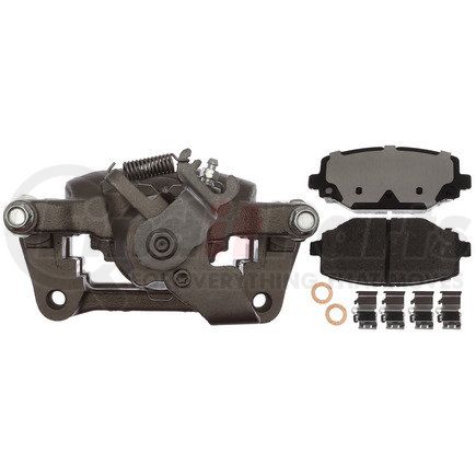 RC12587 by RAYBESTOS - Brake Parts Inc Raybestos R-Line Remanufactured Loaded Disc Brake Caliper and Bracket Assembly