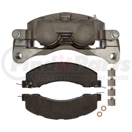 RC12600 by RAYBESTOS - Brake Parts Inc Raybestos R-Line Remanufactured Loaded Disc Brake Caliper and Bracket Assembly