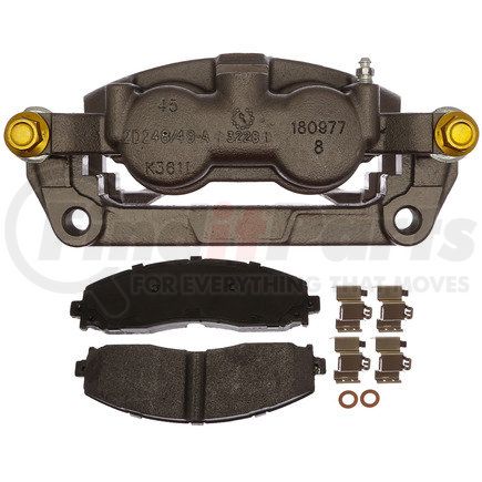 RC12596 by RAYBESTOS - Raybestos R-Line Reman Loaded Caliper & Bracket Assy