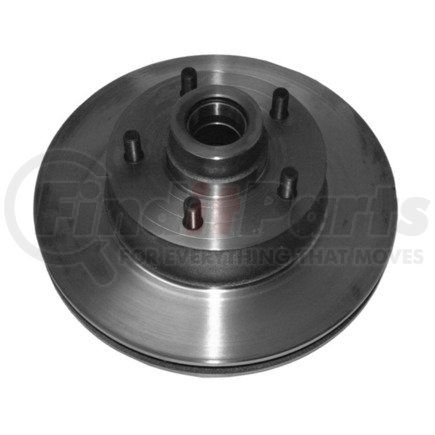 6040R by RAYBESTOS - Brake Parts Inc Raybestos R-Line Disc Brake Rotor and Hub Assembly