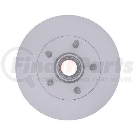 66597FZN by RAYBESTOS - Brake Parts Inc Raybestos Element3 Coated Disc Brake Rotor and Hub Assembly