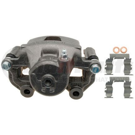 FRC10004 by RAYBESTOS - Brake Parts Inc Raybestos R-Line Remanufactured Semi-Loaded Disc Brake Caliper and Bracket Assembly