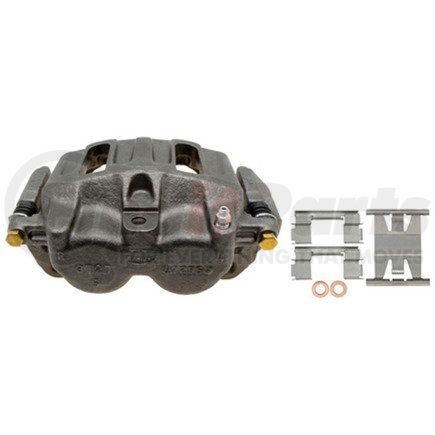 FRC10674C by RAYBESTOS - Brake Parts Inc Raybestos R-Line Remanufactured Semi-Loaded Coated Disc Brake Caliper and Bracket Assembly