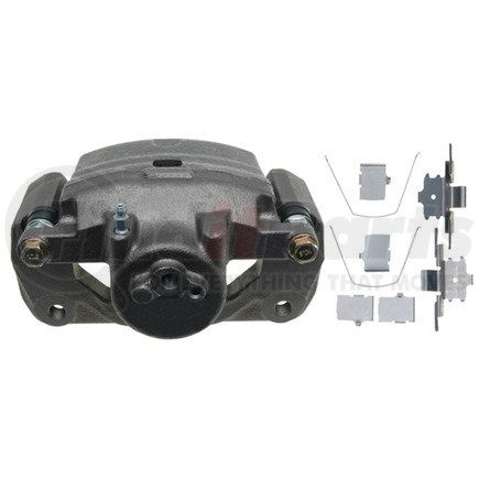 FRC11909C by RAYBESTOS - Brake Parts Inc Raybestos R-Line Remanufactured Semi-Loaded Coated Disc Brake Caliper and Bracket Assembly
