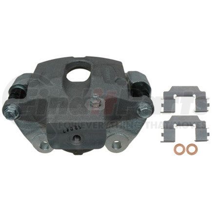 FRC12042 by RAYBESTOS - Brake Parts Inc Raybestos R-Line Remanufactured Semi-Loaded Disc Brake Caliper and Bracket Assembly
