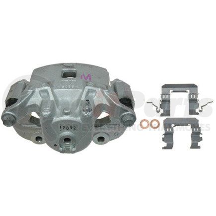 FRC12092 by RAYBESTOS - Brake Parts Inc Raybestos R-Line Remanufactured Semi-Loaded Disc Brake Caliper and Bracket Assembly