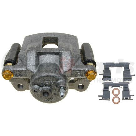 FRC12246 by RAYBESTOS - Brake Parts Inc Raybestos R-Line Remanufactured Semi-Loaded Disc Brake Caliper and Bracket Assembly