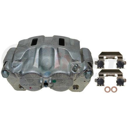 FRC12382 by RAYBESTOS - Brake Parts Inc Raybestos R-Line Remanufactured Semi-Loaded Disc Brake Caliper and Bracket Assembly