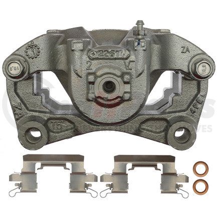 FRC12610C by RAYBESTOS - Brake Parts Inc Raybestos R-Line Remanufactured Semi-Loaded Coated Disc Brake Caliper and Bracket Assembly