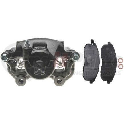 RC10003QS by RAYBESTOS - Brake Parts Inc Raybestos R-Line Remanufactured Loaded Disc Brake Caliper and Bracket Assembly
