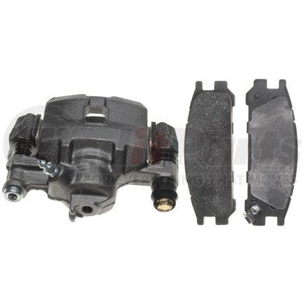 RC10095 by RAYBESTOS - Brake Parts Inc Raybestos R-Line Remanufactured Loaded Disc Brake Caliper and Bracket Assembly