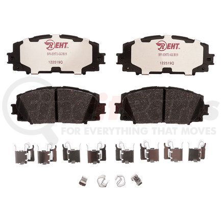 EHT1184H by RAYBESTOS - Brake Parts Inc Raybestos Element3 Hybrid Technology Disc Brake Pad Set