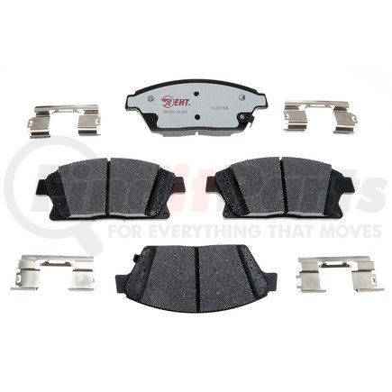 EHT1467H by RAYBESTOS - Brake Parts Inc Raybestos Element3 Hybrid Technology Disc Brake Pad Set