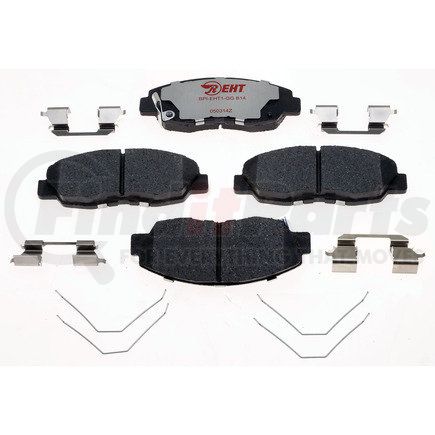 EHT1578H by RAYBESTOS - Brake Parts Inc Raybestos Element3 Hybrid Technology Disc Brake Pad Set