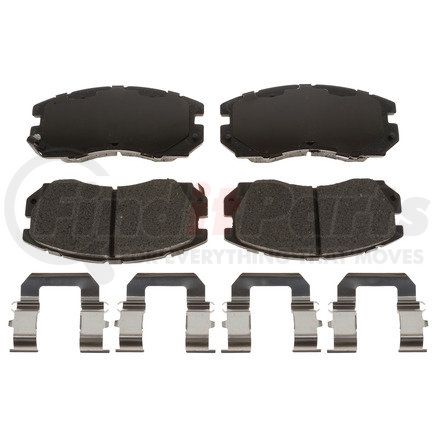 MGD563CH by RAYBESTOS - Brake Parts Inc Raybestos R-Line Ceramic Disc Brake Pad Set