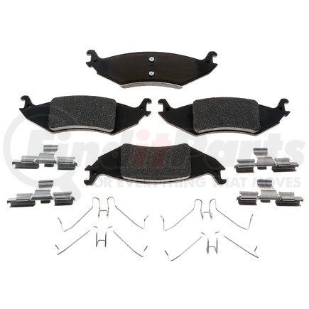 MGD1046MH by RAYBESTOS - Brake Parts Inc Raybestos R-Line Metallic Disc Brake Pad Set