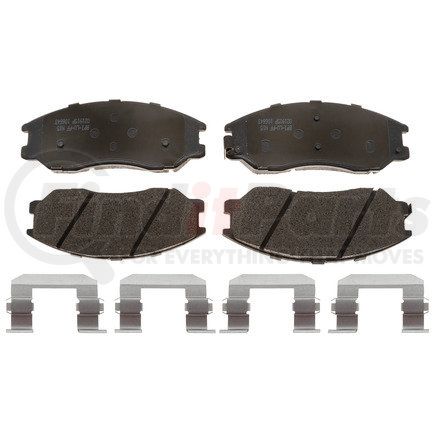 MGD1097CH by RAYBESTOS - Brake Parts Inc Raybestos R-Line Ceramic Disc Brake Pad Set