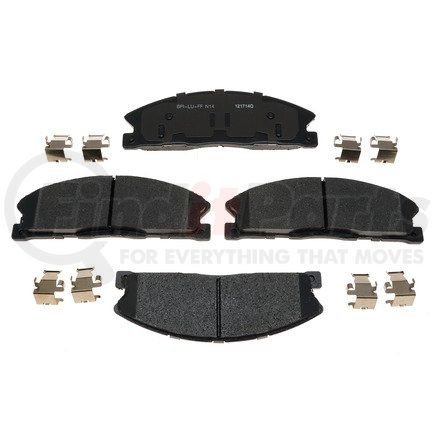 MGD1611CH by RAYBESTOS - Brake Parts Inc Raybestos R-Line Ceramic Disc Brake Pad Set