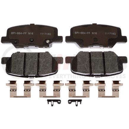 MGD1679CH by RAYBESTOS - Brake Parts Inc Raybestos R-Line Ceramic Disc Brake Pad Set