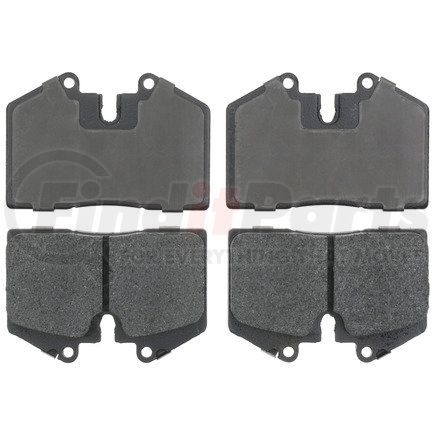 PG D345 by RAYBESTOS - Brake Parts Inc Raybestos Element3 Overstock Organic Disc Brake Pad Set