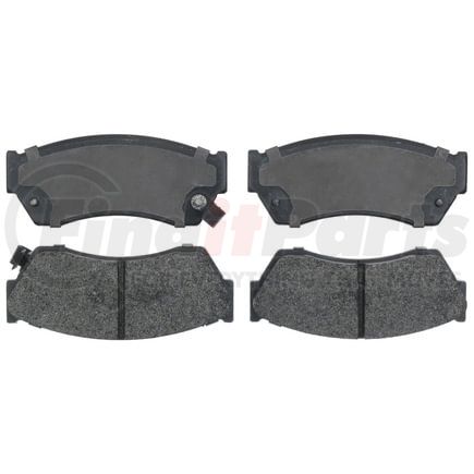 Raybestos PG D451 Disc Brake Pad Set Brake Parts Inc Raybestos Element3 Overstock Organic Disc Brake Pad Set