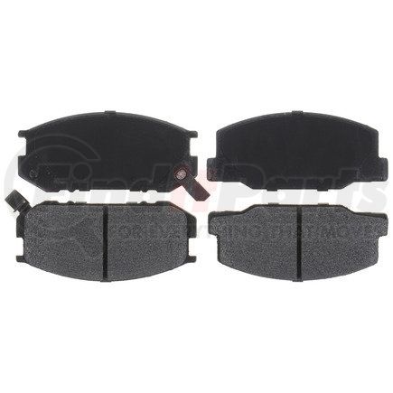 PG D527 by RAYBESTOS - Brake Parts Inc Raybestos Element3 Overstock Organic Disc Brake Pad Set