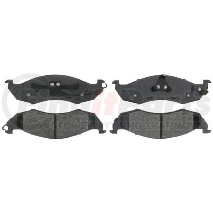 PG D576 by RAYBESTOS - Brake Parts Inc Raybestos Element3 Overstock Organic Disc Brake Pad Set