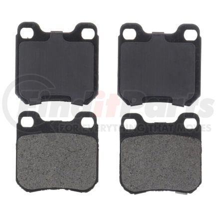 PG D811 by RAYBESTOS - Brake Parts Inc Raybestos Element3 Overstock Organic Disc Brake Pad Set