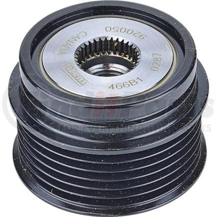 206-12023 by J&N - Pulley 6-Grooves, Decoupler, 0.67" / 17mm ID, 2.33" / 59.2mm OD