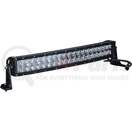550-12020 by J&N - Bar Light 12/24V, LED, 10,200 Lumens, White, 22", Spot/Flood, Black Housing