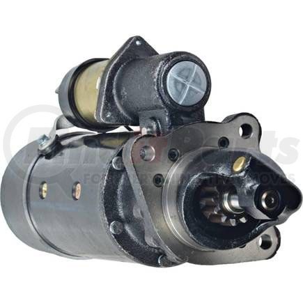 410-12498 by J&N - Starter 24V, 12T, CCW, DD, Delco 42MT, 8kW, New