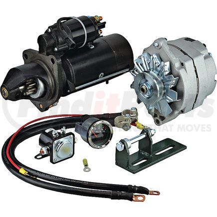 400-14199 by J&N - Alternator & Starter Conversion Kit 12V, 63A, Delco 10SI, New