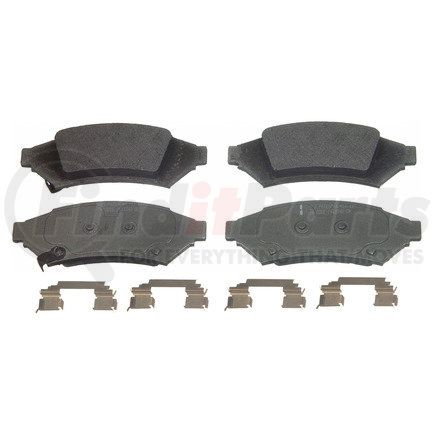 MX1000 by WAGNER - Wagner Brake ThermoQuiet MX1000 Semi-Metallic Disc Brake Pad Set