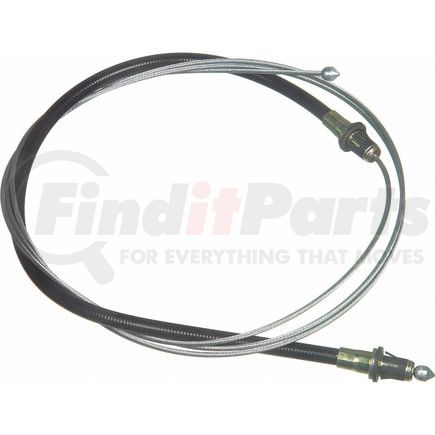 BC109072 by WAGNER - Wagner Brake BC109072 Parking Brake Cable