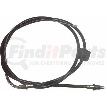 BC111075 by WAGNER - Wagner Brake BC111075 Parking Brake Cable