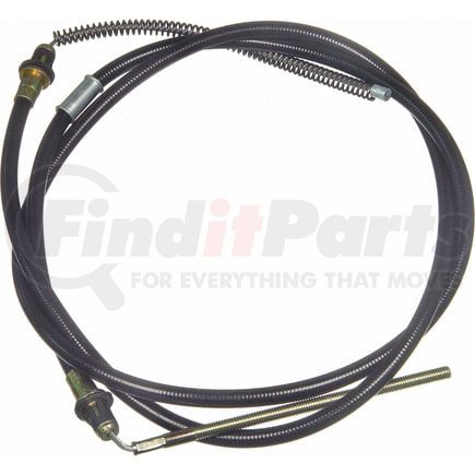 BC124763 by WAGNER - Wagner Brake BC124763 Parking Brake Cable