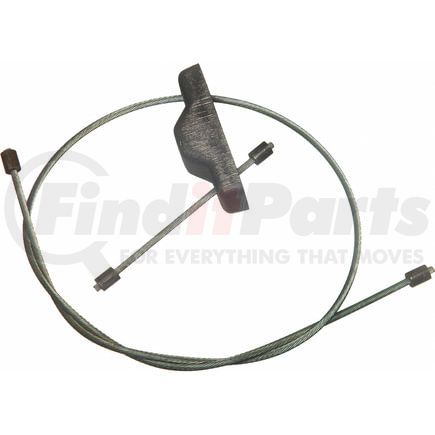 BC132053 by WAGNER - Wagner Brake BC132053 Parking Brake Cable
