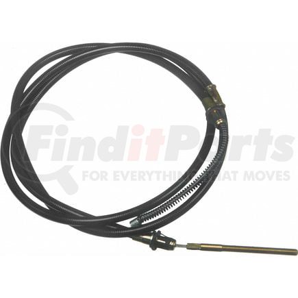 BC133067 by WAGNER - Wagner Brake BC133067 Parking Brake Cable