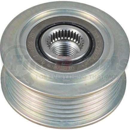 206-40008 by J&N - Pulley 6-Grooves, Clutch, 0.67" / 17mm ID, 2.76" / 70.1mm OD