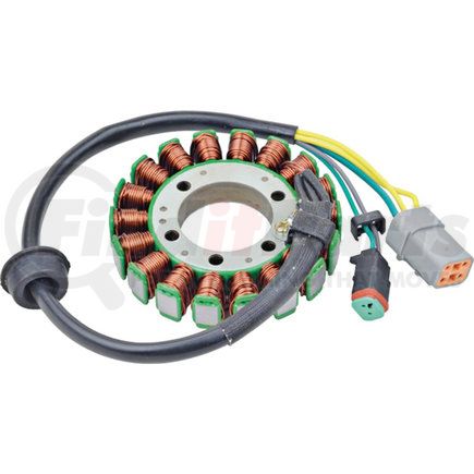 340-22015 by J&N - Stator 12V, 5 Leads