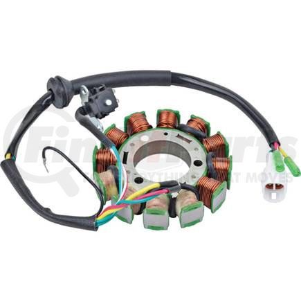 340-58002 by J&N - Stator 12V, 6 Leads