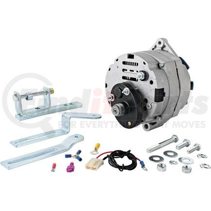 400-14195 by J&N - Alternator Conversion Kit 12V, 63A, Delco 10SI, New