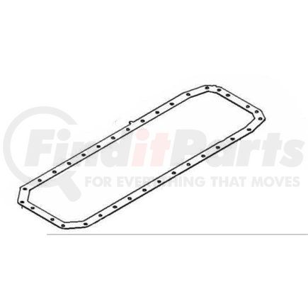 12151E0071 by HINO - GASKET-OIL PAN