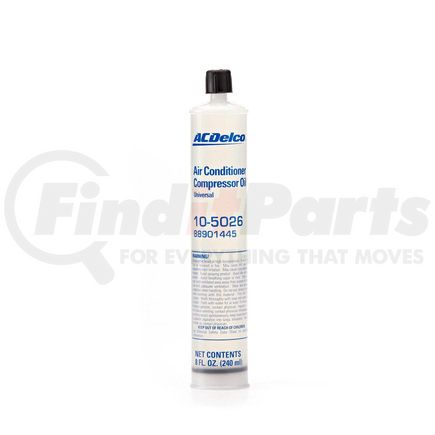 10-5026 by ACDELCO - Air Conditioning System PAG Oil - 8 oz Cartridge