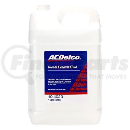 10-4023 by ACDELCO - Diesel Exhaust Emissions Reduction (DEF) Fluid - 2.5 gal