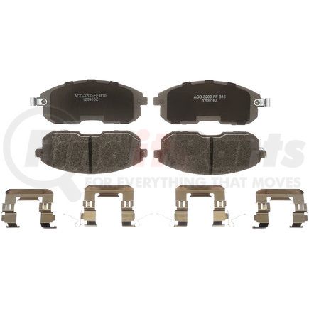 14D815ACHF1 by ACDELCO - PAD KIT,FRT DISC BRK