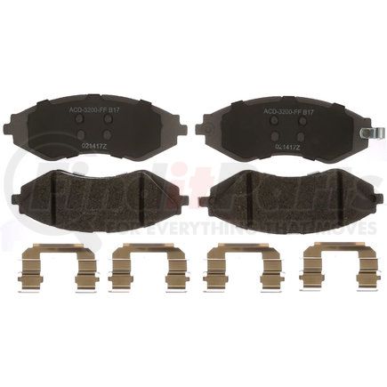 14D1035CHF1 by ACDELCO - PAD KIT FRT DISC BRK