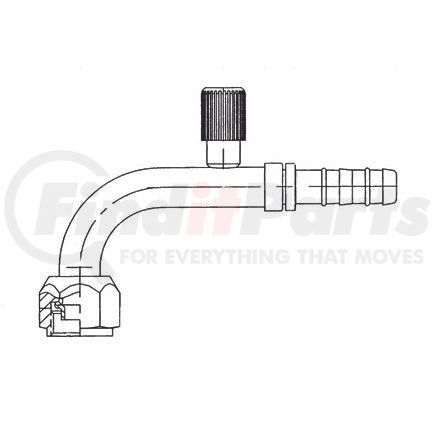 FJ3012-03-1212S by SUNAIR - A/C Refrigerant Hose Fitting