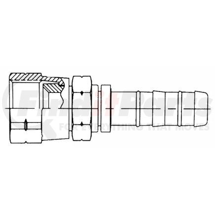 FJ3057-07-1212S by SUNAIR - A/C Refrigerant Hose Fitting