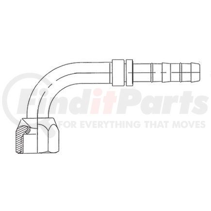 FJ3149-05-1012S by SUNAIR - A/C Refrigerant Hose Fitting